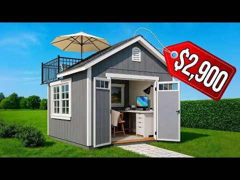 11 Affordable She Sheds Under $10K That Look Like Luxury Tiny Homes