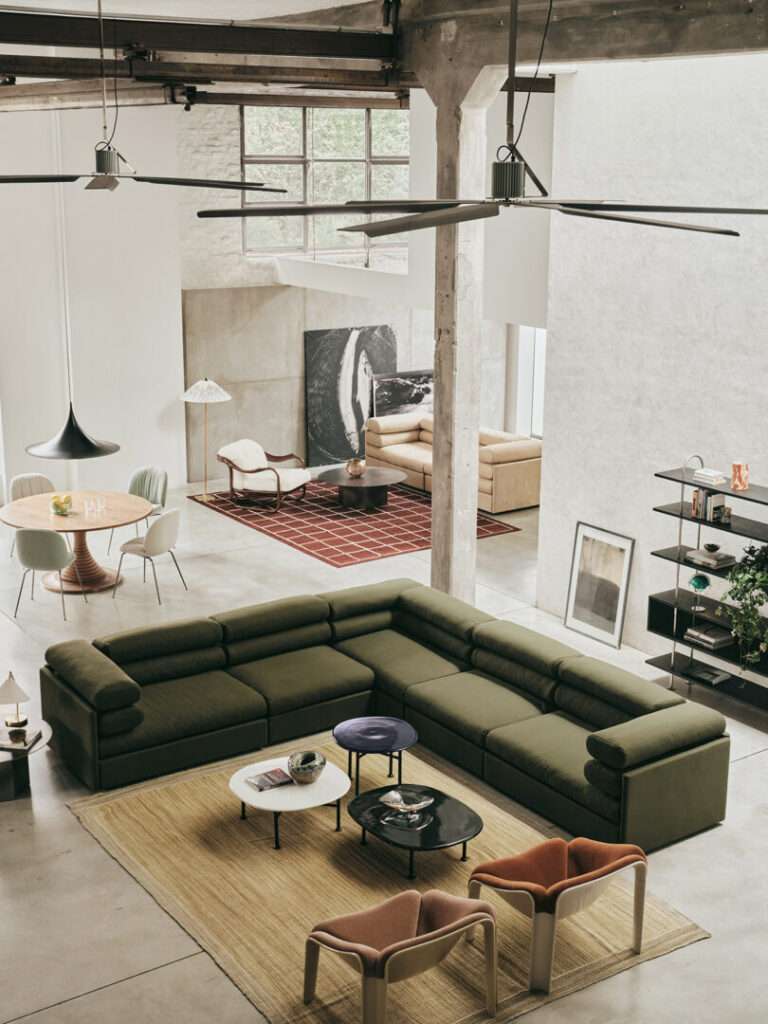 A Master of Modularity: The Elogio Sofa by Tobia Scarpa for GUBI