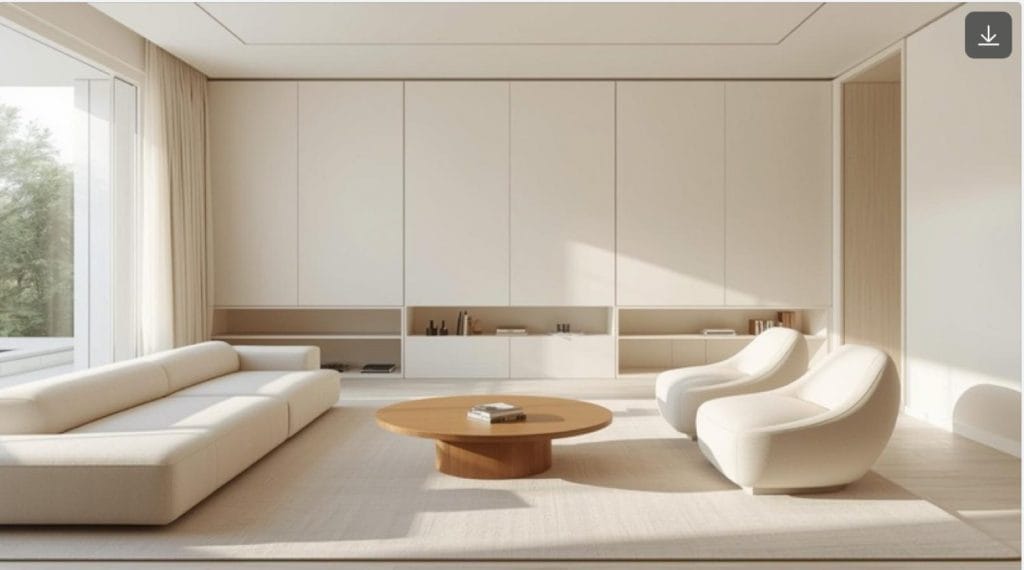 AI interior design trends; courtesy of Canva AI