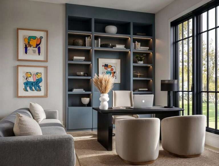 Before & After: Modern New Construction – Creating a Productive Home