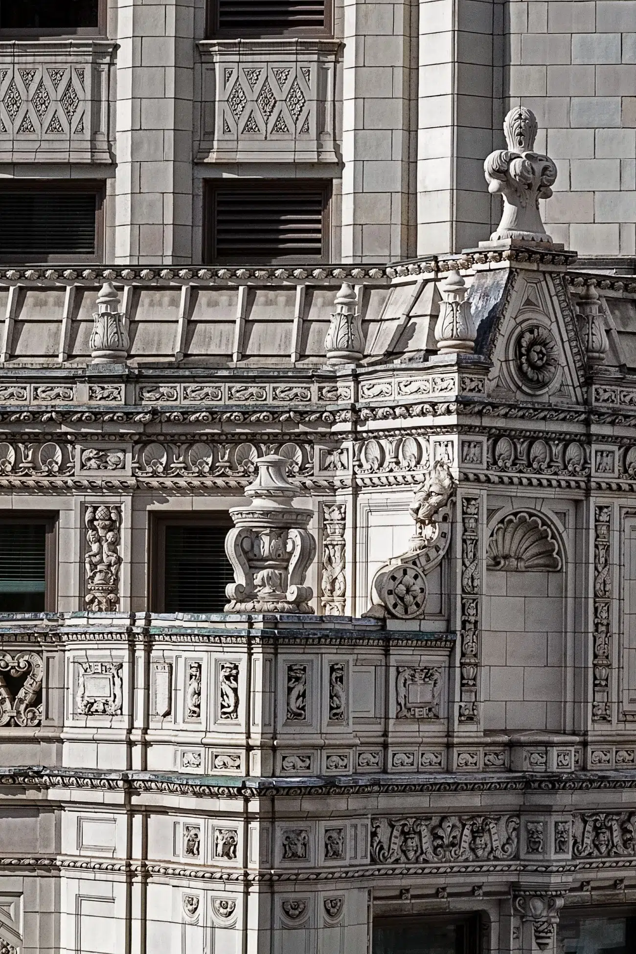 Detail of the Wrigley Building