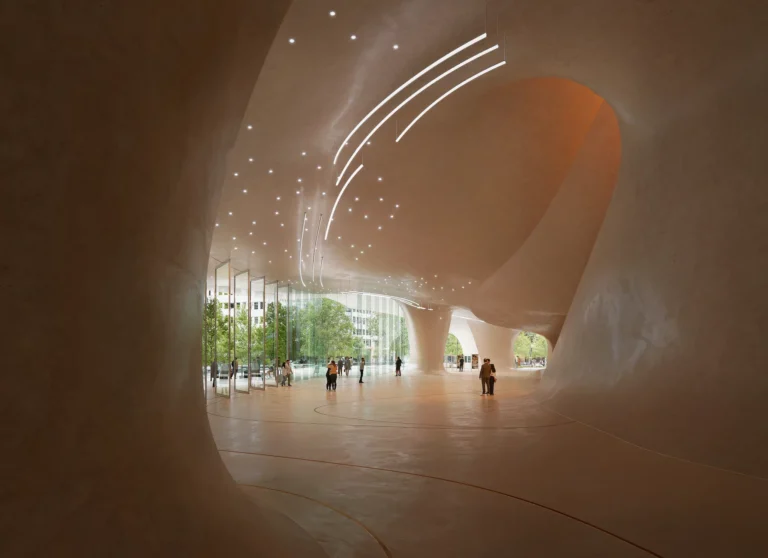 Düsseldorf’s New Opera House Will Feature Carved-Out Interiors, Resembling an Eroded Cave