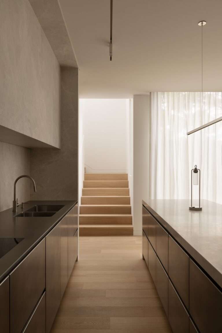 Half Courtyard House