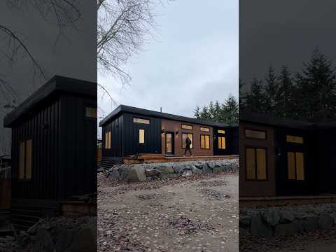 Inside a New 720 square foot PREFAB HOME with 2 bedrooms! #hometour