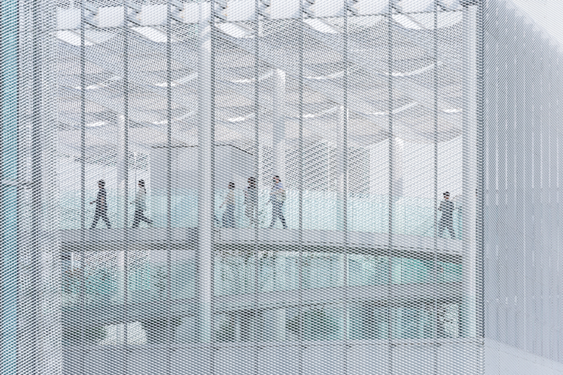 SANAA's taichung art museum opens in taiwan with translucent dual-layer metal facade