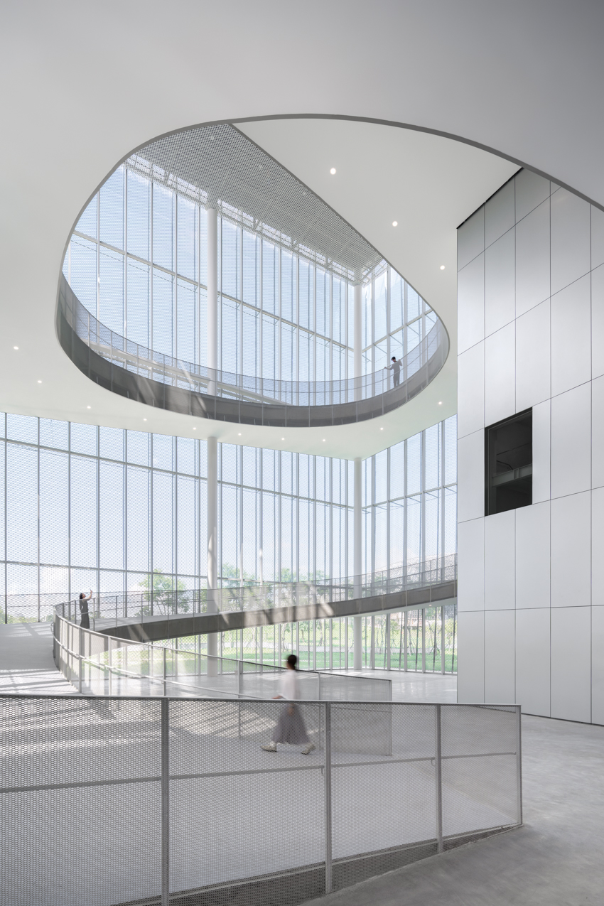 SANAA's taichung art museum opens in taiwan with translucent dual-layer metal facade