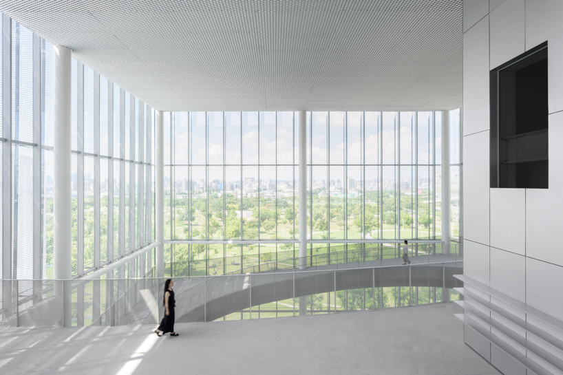 SANAA's taichung art museum opens in taiwan with translucent dual-layer metal facade