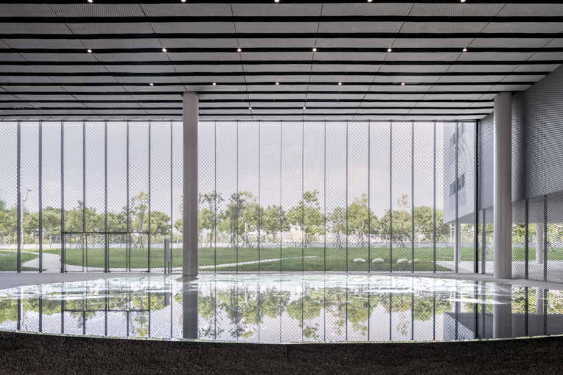SANAA's taichung art museum opens in taiwan with translucent dual-layer metal facade