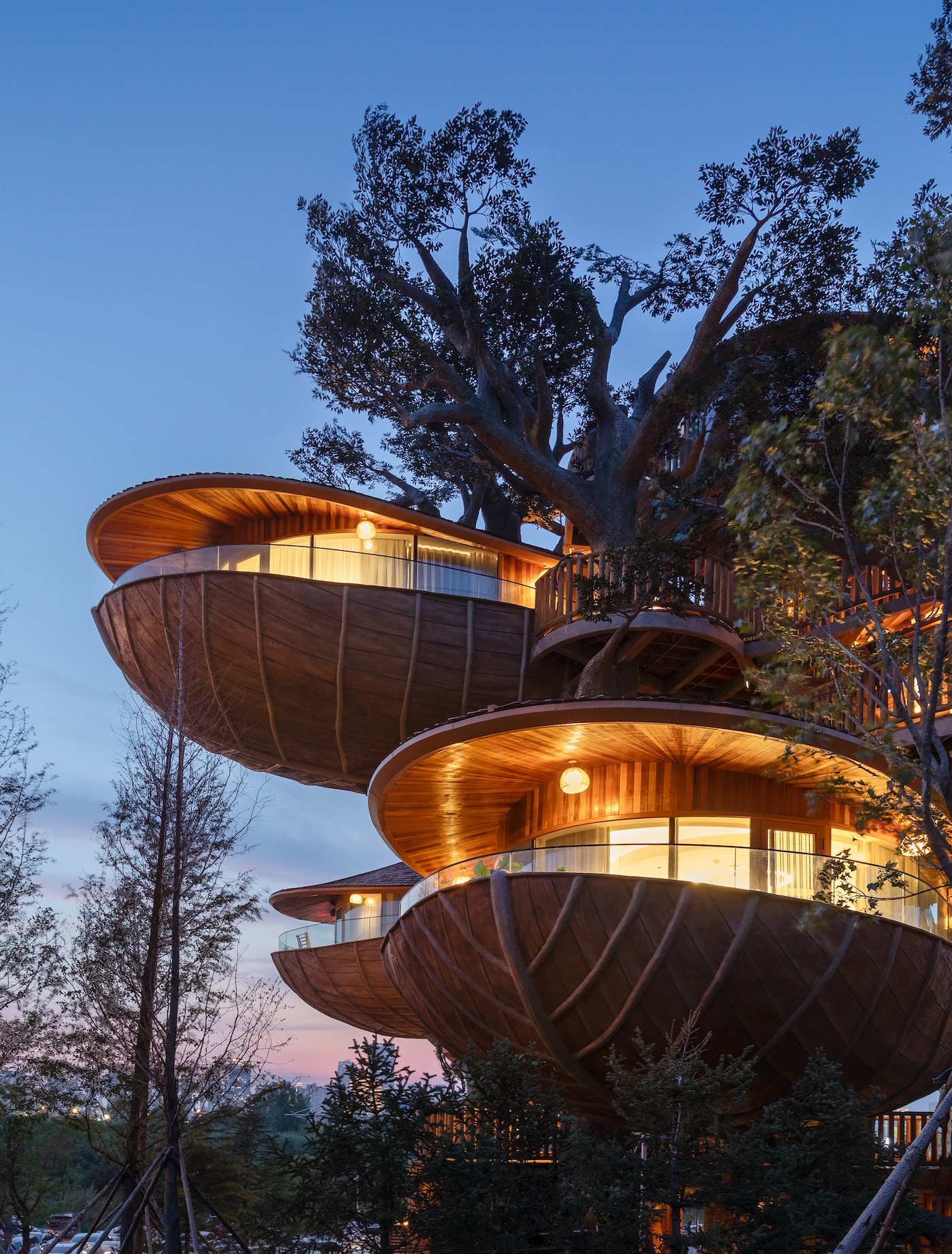 Forest Nests Treepod Project by Doarchiwow