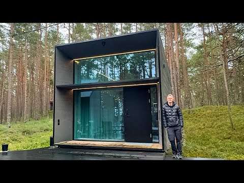 Inside a 300 square foot Cottage Style Prefab Home!