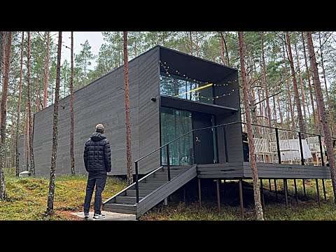 Inside a 492 Square Foot Prefab Home with a 1 Bedroom AND a Loft!