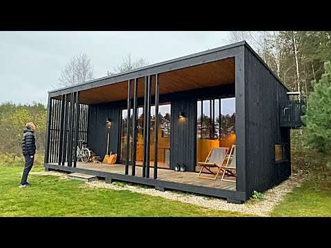 Inside the Cottage Style PREFAB HOME built for the USA