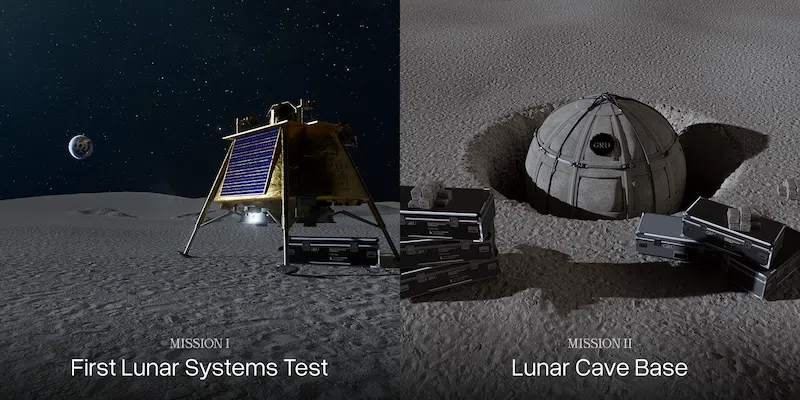 GRU Space Hotel on the Moon