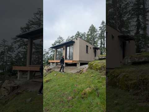 Touring a 600 square foot Prefab Home with a BIG View! #hometour