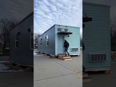 Touring a Prefab Home that Feels bigger than 300 square feet #hometour