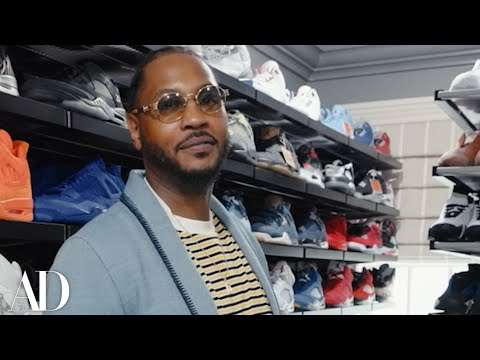 Carmelo Anthony's First Pair of Jordans