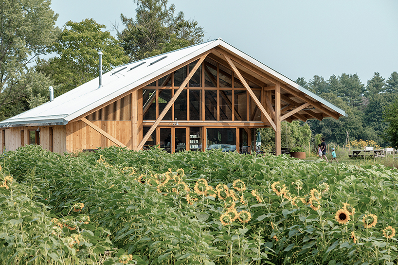 net zero timber farmstand powers local food in weston massachusetts 12