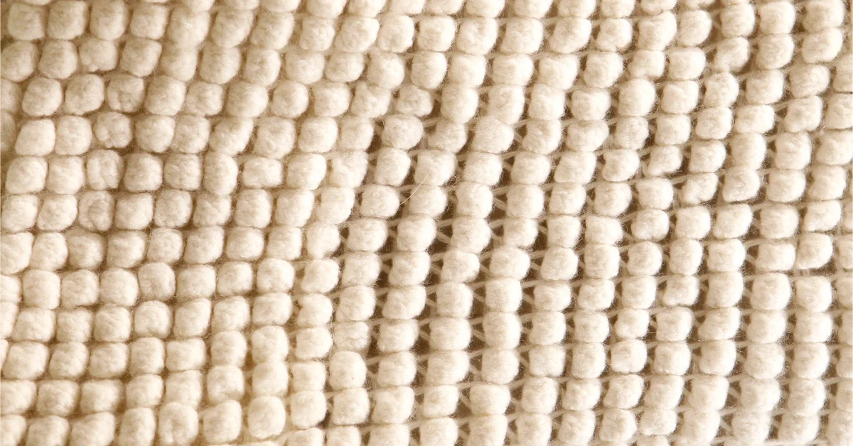 Close up of Tse design fabric in cream at the Tse Fall 2012 presentation during Mercedes-Benz Fashion Week on February 9, 2012 in New York City.