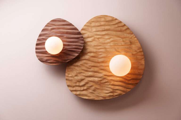 Sandscape Lighting by Studio Haran Breathes Water Into Wood