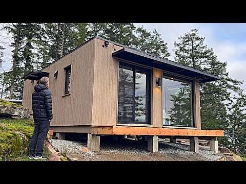 They Built 3 Prefab Homes on an Island