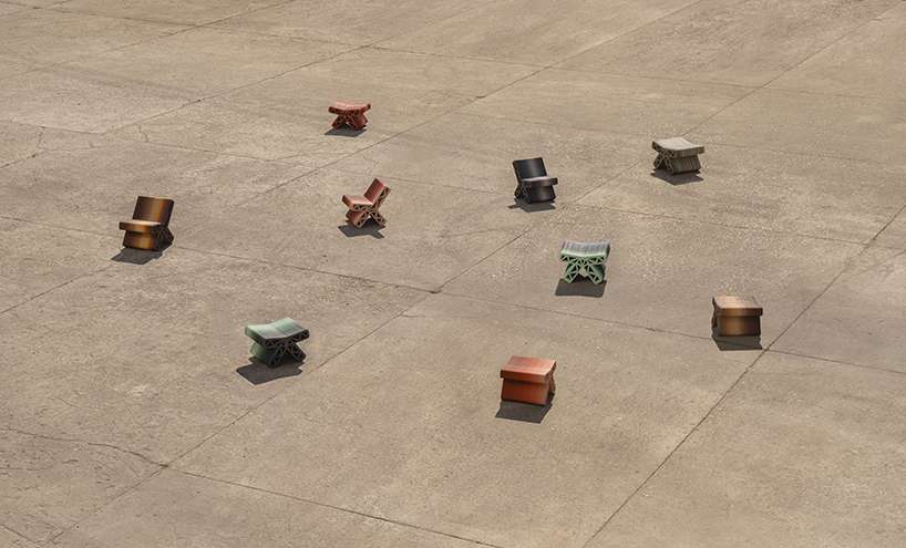 3D printed street furniture recycles concrete and brick waste from demolished urban villages - 1