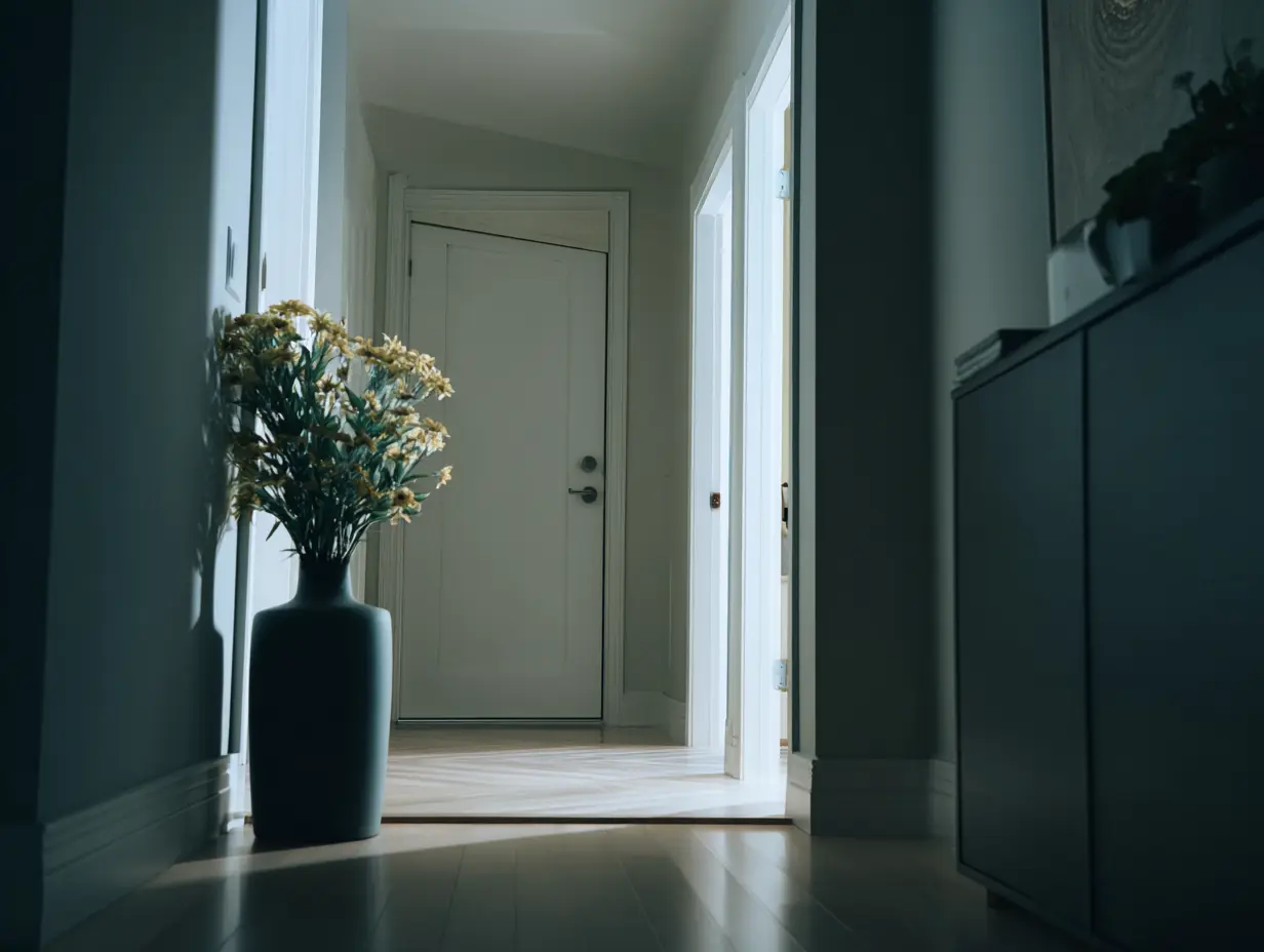 A shot of a clean entryway.