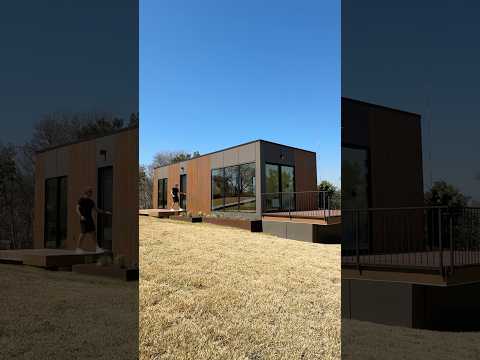 Touring a 620 square foot Prefab Home with a City View! #hometour