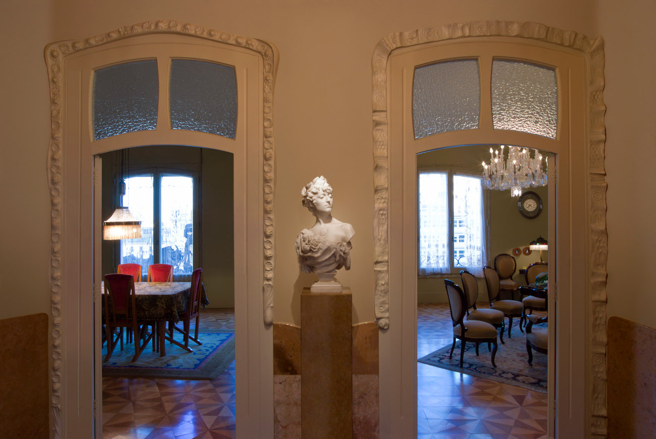 Details of Casa Mila aka La Pedrera in Barcelona