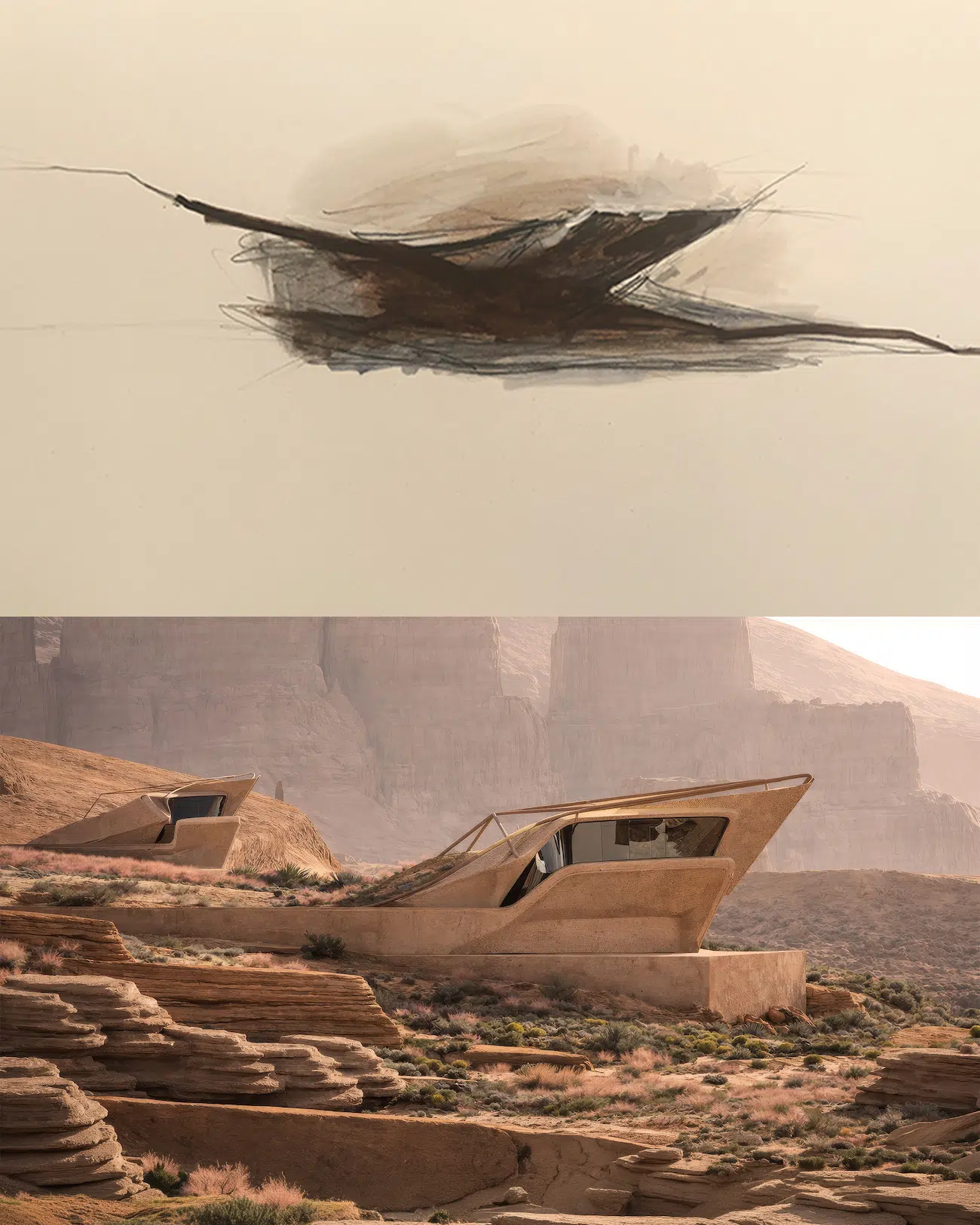 Desert Observatory House by Vrantsi