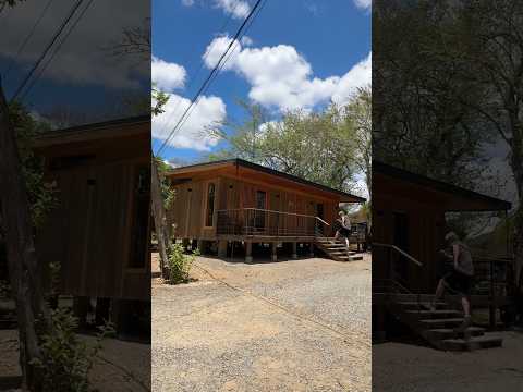 Touring a 500 square foot Prefab Home built with Teak! #hometour
