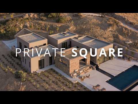 A Greek House Inspired by Cycladic Squares