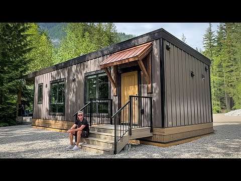 I Just Found a 500 sq ft Prefab Home Design that I have NEVER Seen!!
