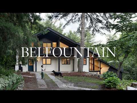 Inside a Home Hidden in a Forest on a Steep Slope (House Tour)