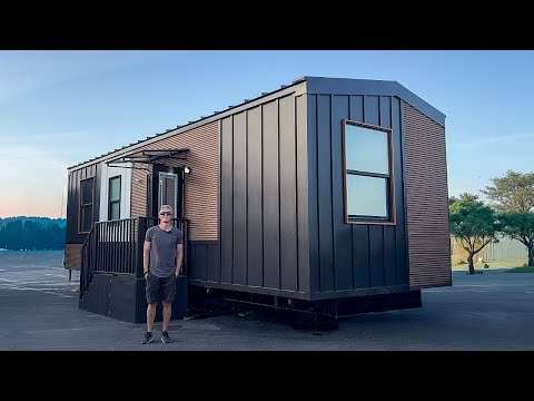 Inside the 400 sq ft Tiny Prefab Home with 2 Bedrooms!!