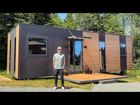 Inside the 495 square foot Prefab Home that's Design Forward and Attainable!
