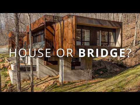 This House Crosses a Ravine Like a Bridge