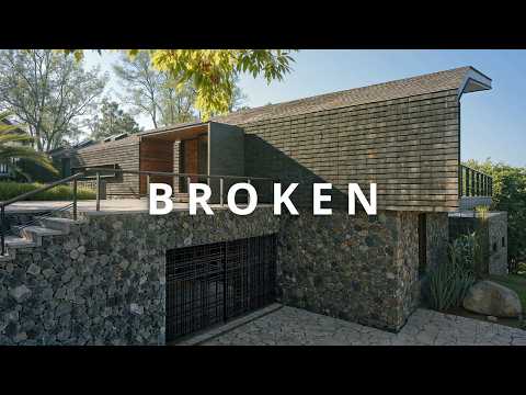 This House Was Broken Apart to Fit Between Trees