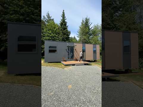 Touring a 495 sq ft Prefab Home with 2 Bedrooms! #hometour