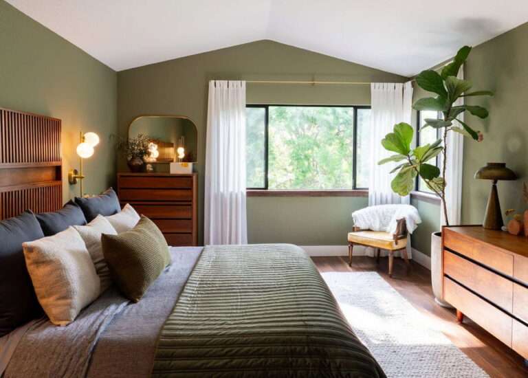 Before & After: Modern Vintage Bedroom Design