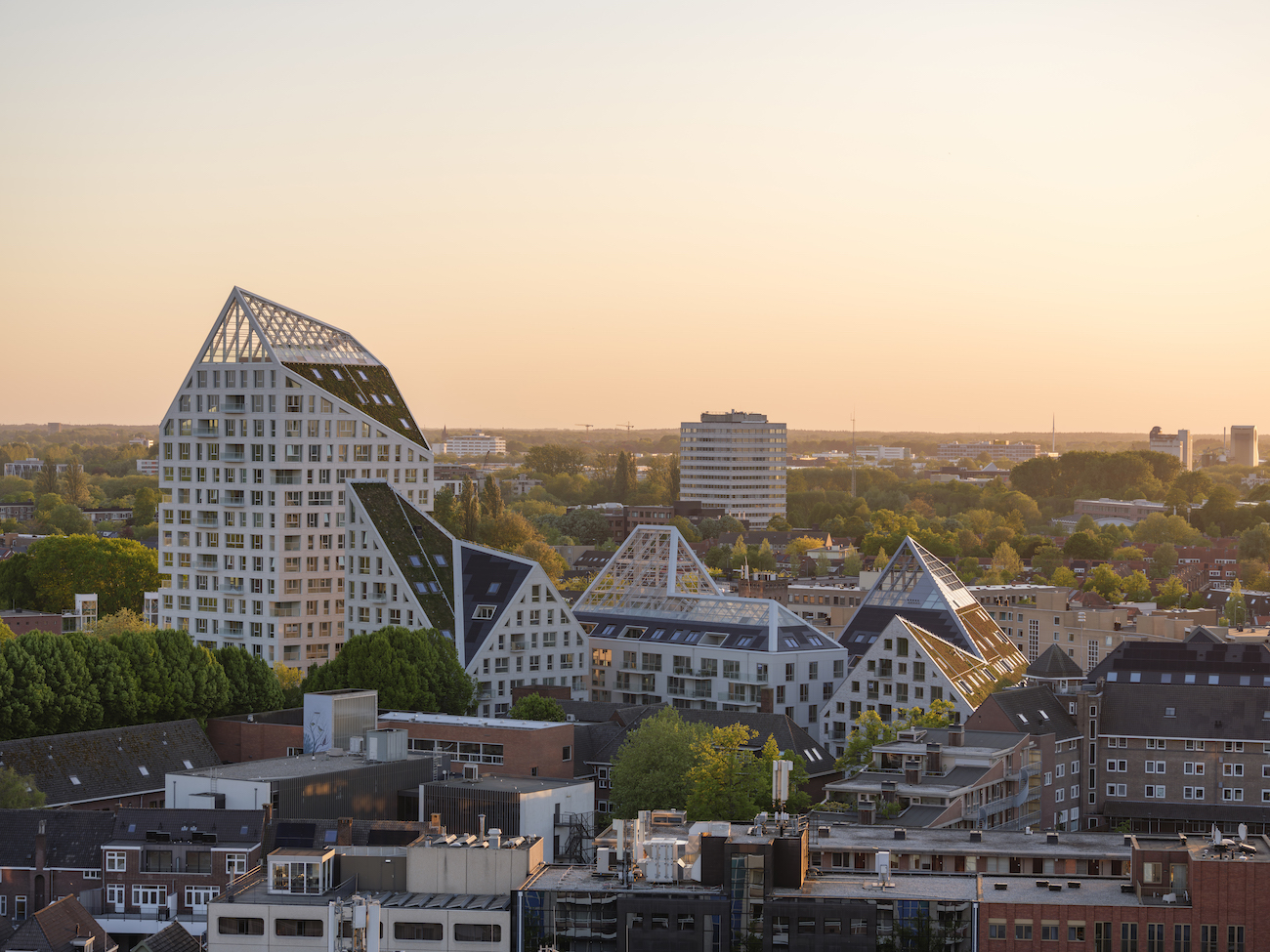 MVRDV’s Mountain-Like Housing Complex Brings 237 New Homes to the Netherlands