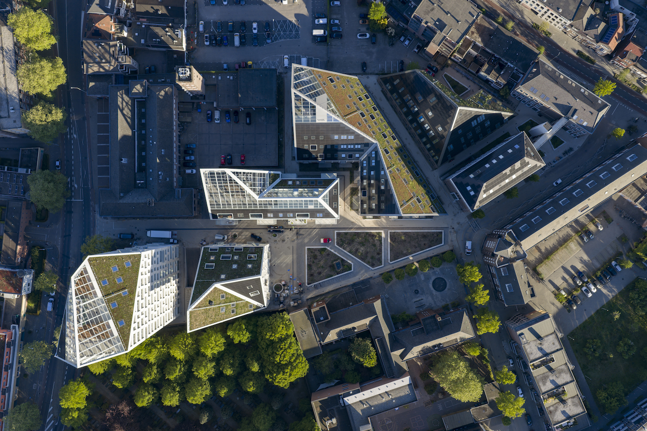 MVRDV’s Mountain-Like Housing Complex Brings 237 New Homes to the Netherlands