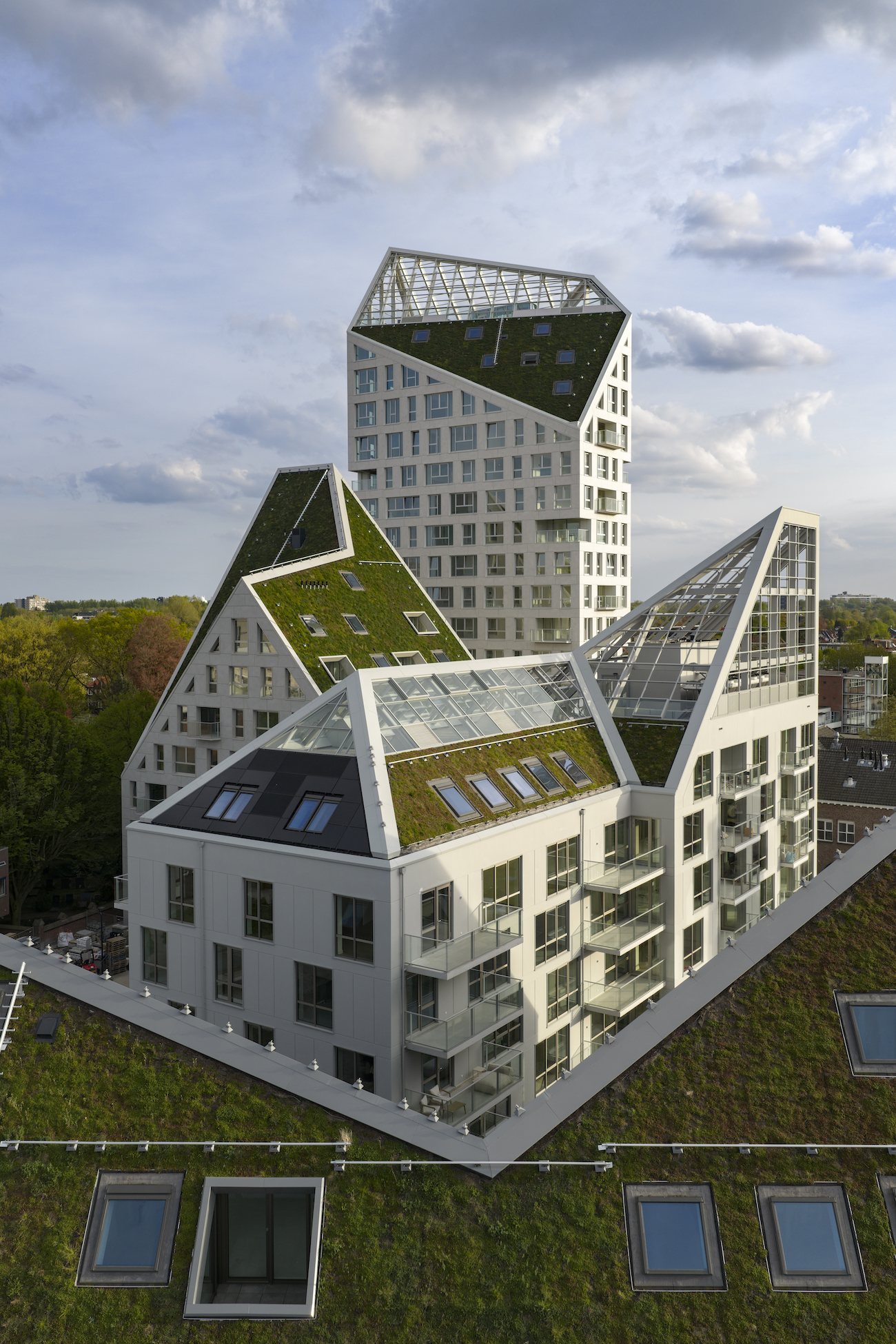 MVRDV’s Mountain-Like Housing Complex Brings 237 New Homes to the Netherlands