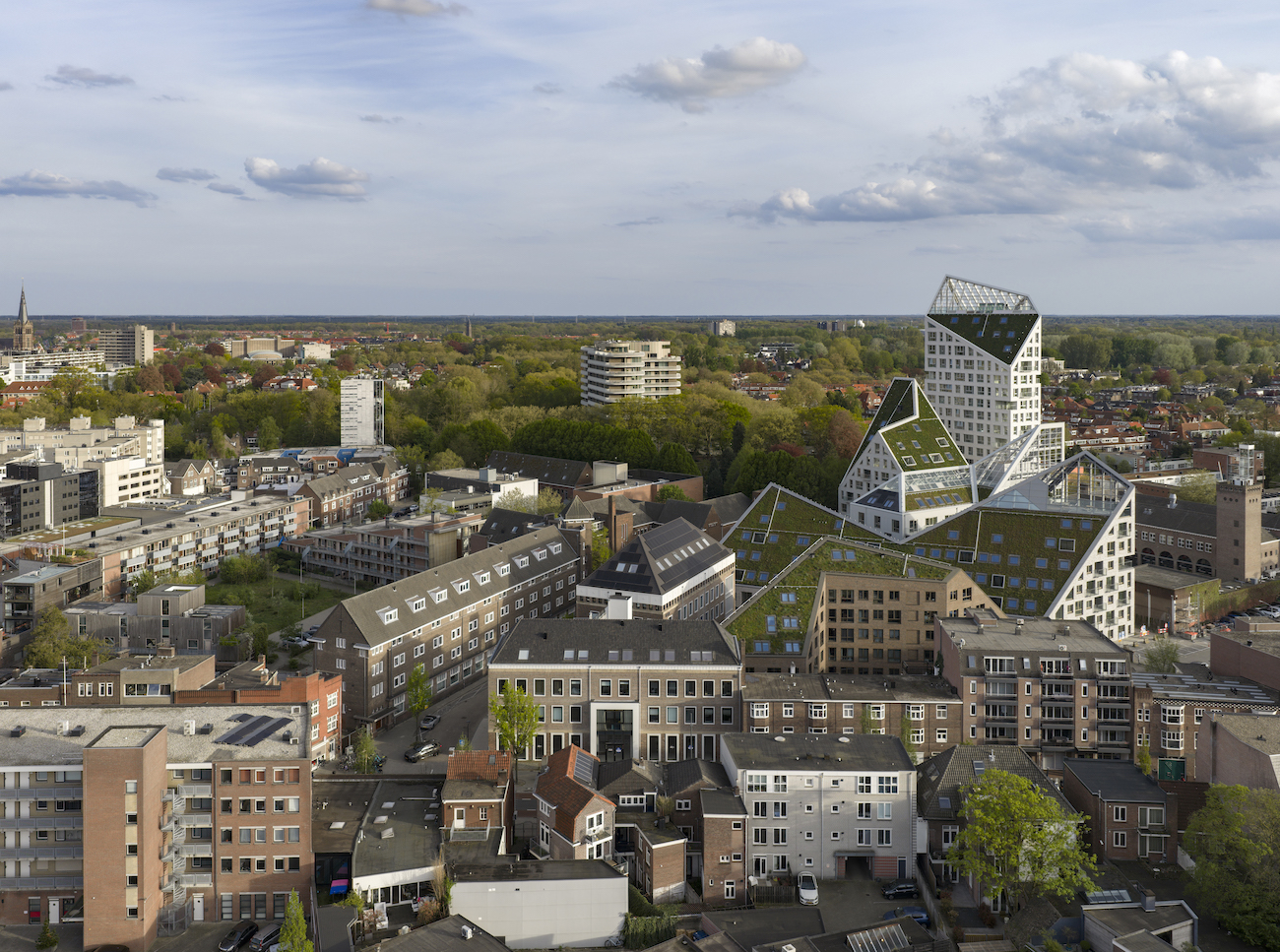 MVRDV’s Mountain-Like Housing Complex Brings 237 New Homes to the Netherlands