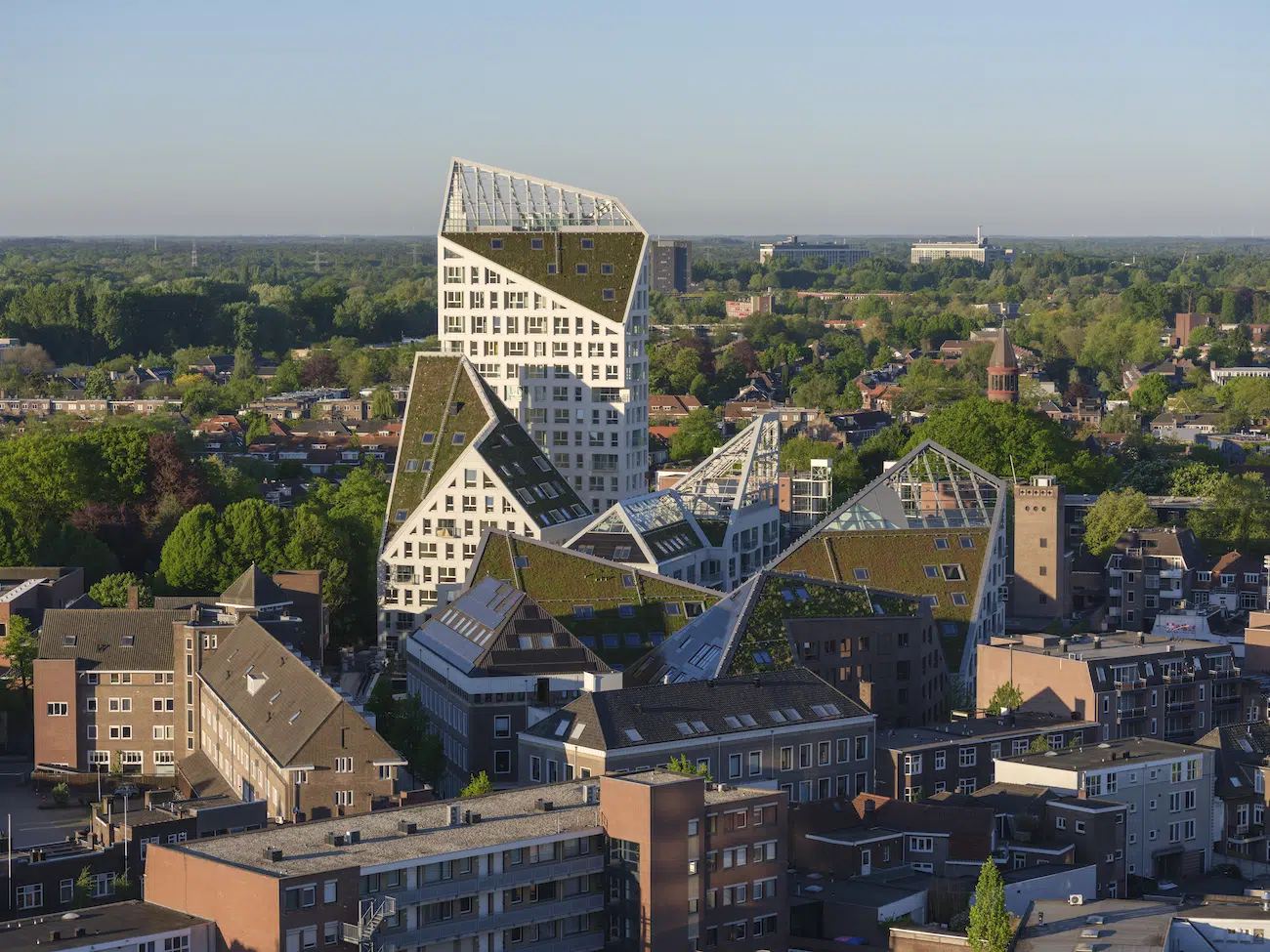 MVRDV&rsquo;s Mountain-Like Housing Complex Brings 237 New Homes to the Netherlands