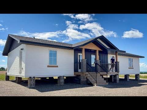 I Just Found a Prefab Home with an UNBELIEVABLE Interior!!