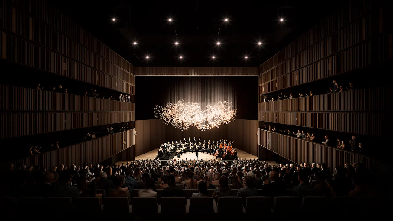 Bjarke Ingels Group designs EVE Music Hall in Croatia