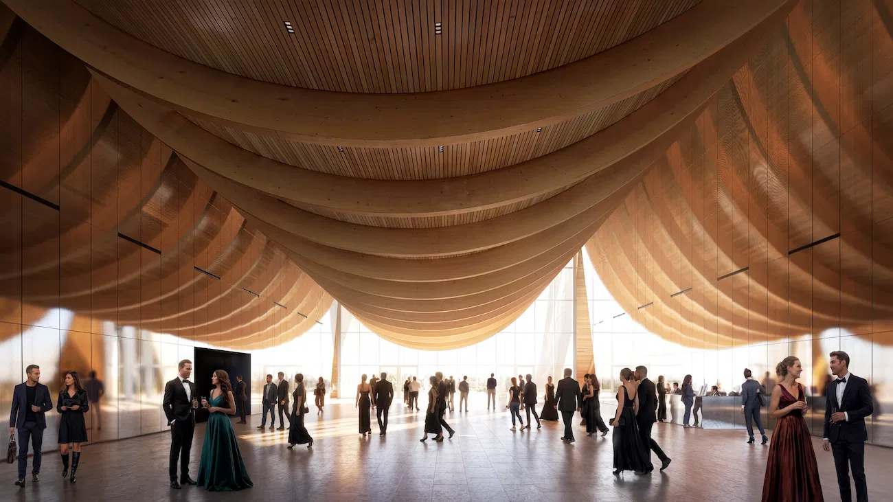 Bjarke Ingels Group designs EVE Music Hall in Croatia