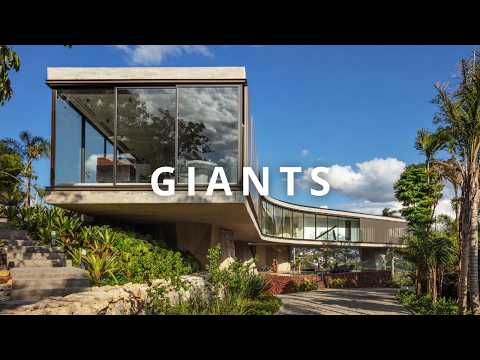 Six Sculptures Carry an Entire House Above the Forest