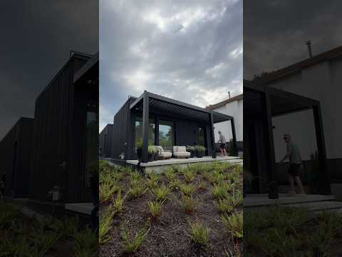 Touring a New Prefab Home Built with Fire Resistant Panels! #hometour
