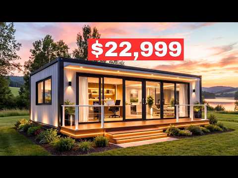 Amazon and Walmart's Best Kept Secret: 12 Cheapest Prefab Tiny Houses Under $25K You Can Buy Now!